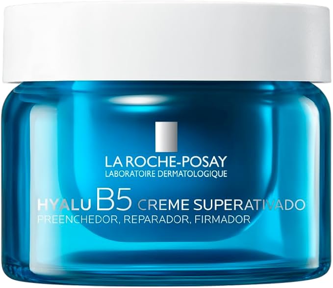 La Roche-Posay Hyalu B5 Creme Superativado, Antirrugas Preenchedor com 3 Ácidos Hialurônicos, Tecnologia Hyalu-lock, Vitamina B5 e Ectoína, 50g