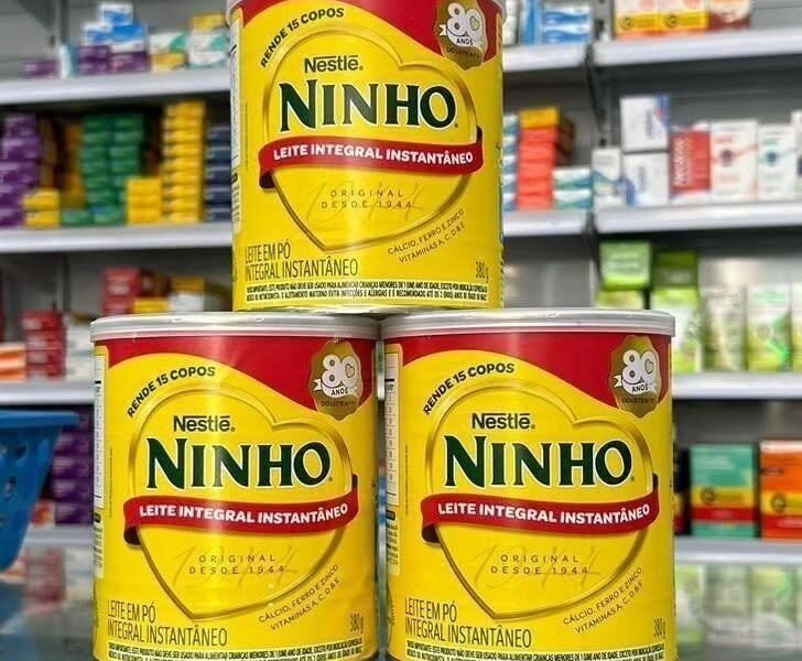 Leite Pó Instantâneo Integral Ninho Lata 380g