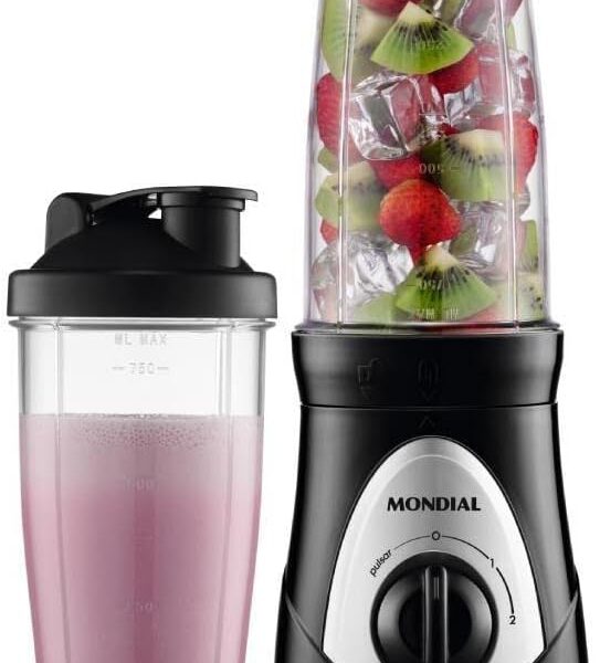 Liquidificador Mondial Personal Blender 300w Preto 127v 78670-01