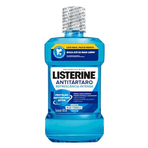 Listerine Enxaguante Bucal Antitártaro, 500ml