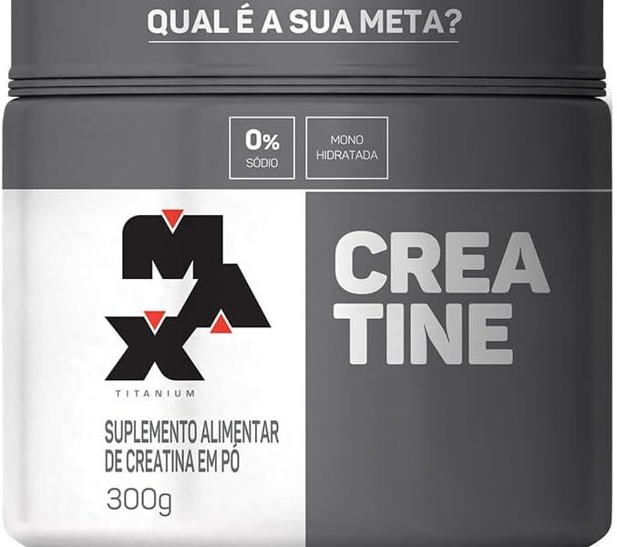 MAX TITANIUM CREATINA 300 GR MONOHIDRATADA