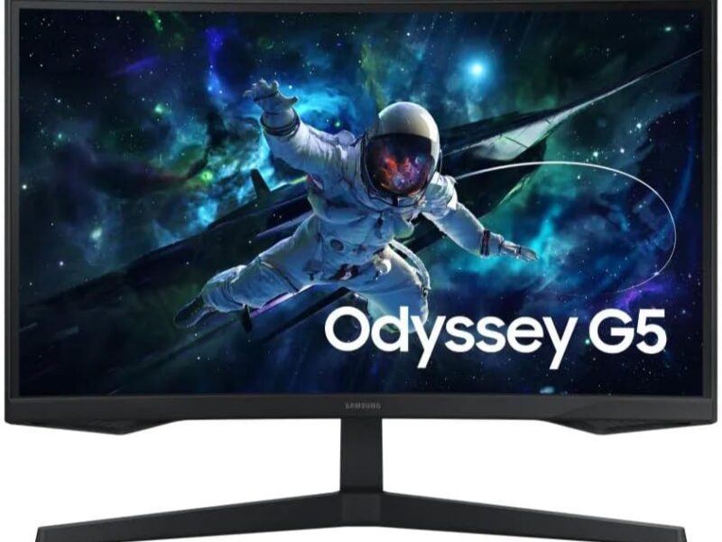 MONITOR SAMSUNG 27″ GAMER ODYSSEY G5 LED/VA LS27CG552ELMZD
