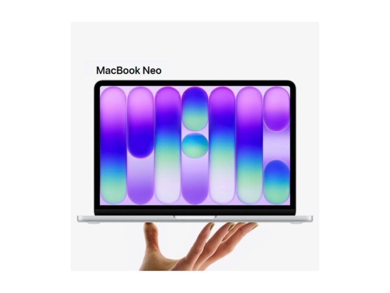 MacBook Neo Apple 13″ Chip A18 Pro CPU de 6 núcleos GPU de 5 núcleos 8GB RAM 256GB Nota Fiscal