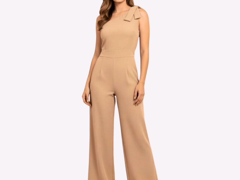 Macacão Feminino Alfaiataria Pantalona Elegante Framboesa Shop