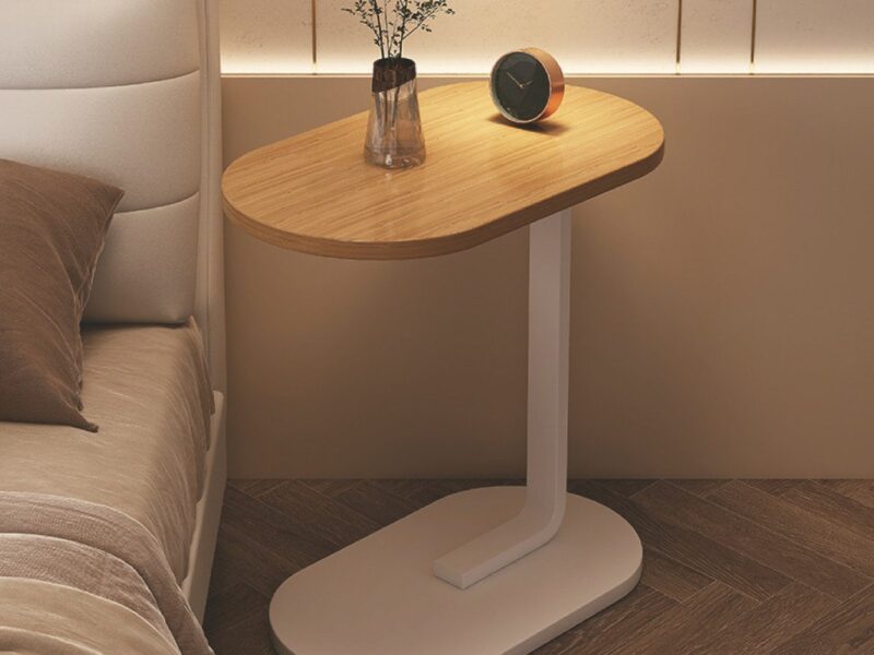 Mesa lateral de apoio sofá moderna mdf resistente Suporte para notebook