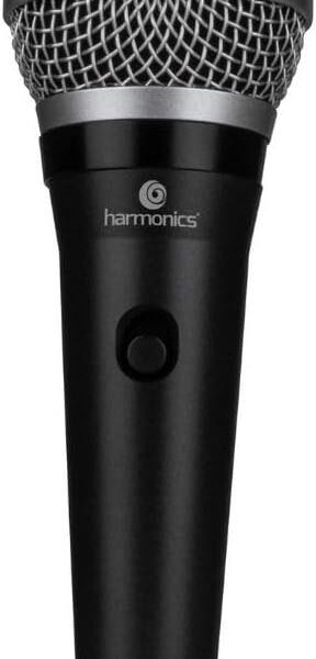 Microfone Dinâmico Cardióide MDU101 HARMONICS, preto