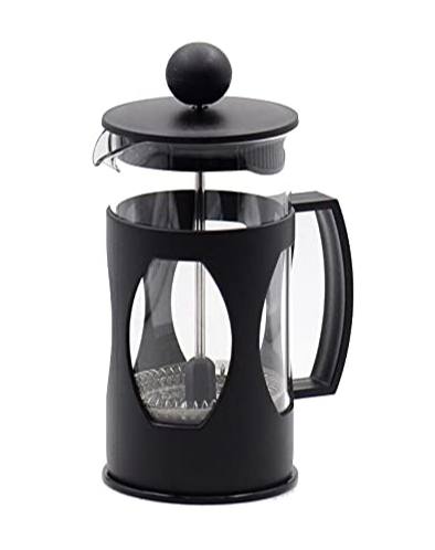 Mimo Style Cafeteira Prensa Francesa, Capacidade Para 350 ml, Com Haste e Alça, Resistente, Suporta Altas e Baixas Temperaturas (-20 °C a 180 °C), Excelente Sistema de Filtragem