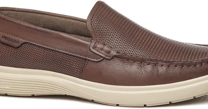 Mocassim Pegada Masculino em Couro 142202