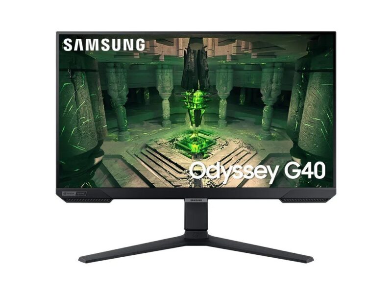 Monitor Gamer Samsung Odyssey G40 27 , 240 Hz, 1ms, Ajuste De Altura, Gsync, Freesync,hdmi, Dp, Fhd, Preto –
