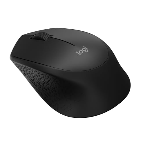 Mouse sem fio Logitech M280 com Conexão USB e Pilha Inclusa – Preto