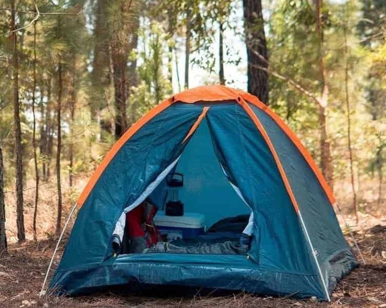 Nautika barraca de camping panda iglu para 2 pessoas com coluna d&quotágua de 600mm cor azul –
