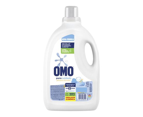 OMO Sabão Líquido Omo Puro Cuidado 5L