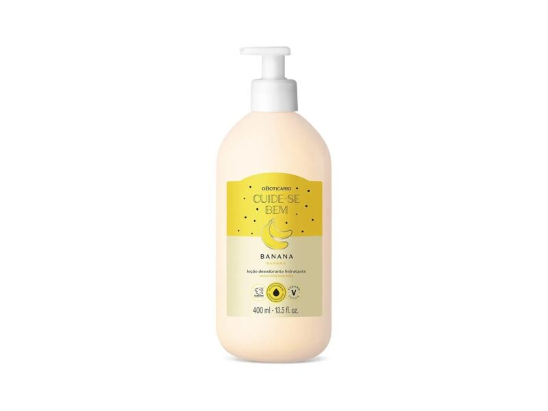 O Boticário Cuide-se Bem Feira Banana Loção Corporal 400ml –