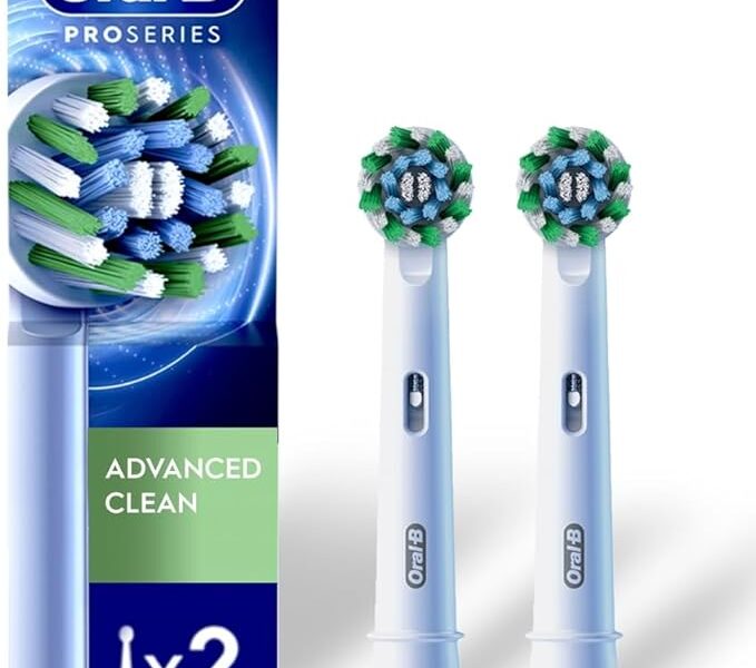 Oral-B Refil para Escova de Dente Elétrica Pro Series Advanced Clean, 2 Unidades