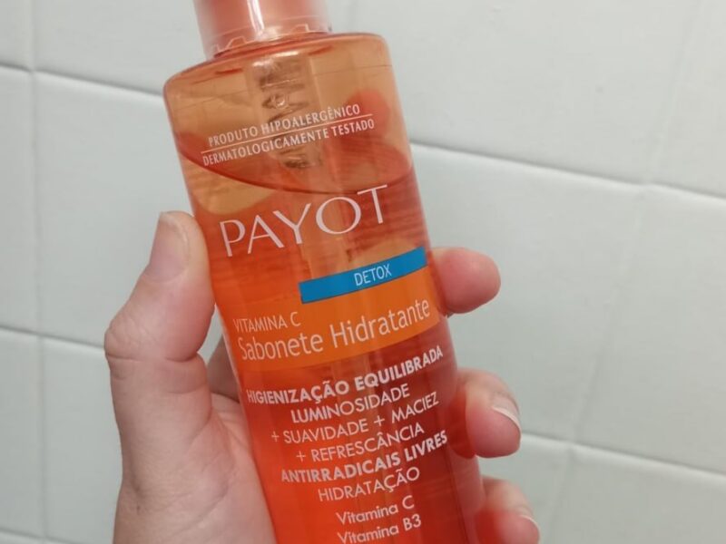 PAYOT Sabonete Liquido Detox, Vitamina C, 220 Ml