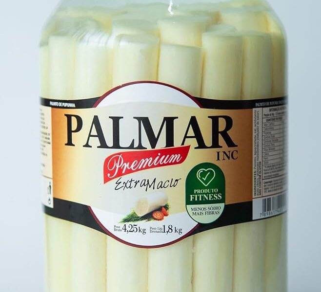 Palmito de Pupunha Tolete do Coração 1800 gr – PALMAR