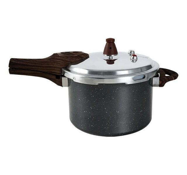Panela De Pressão Brinox Ceramic Life Granito 4,2l Indução –