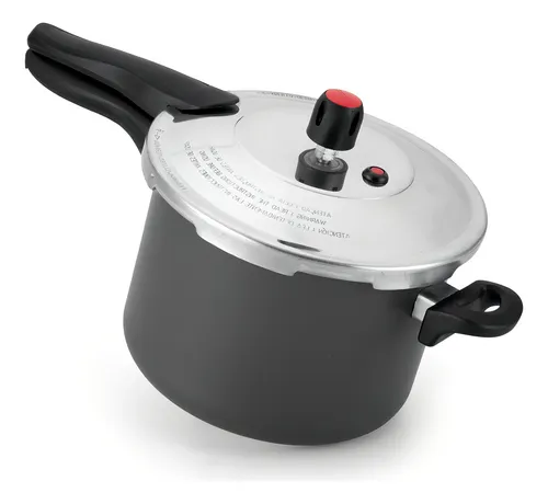 Panela de Pressão 4,5L Teflon Antiaderente Alegrete Cinza –