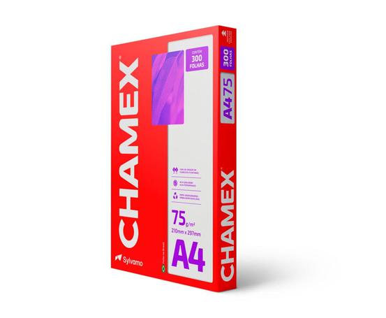 Papel Sulfite, Chamex, A4, 75 Gramas, Pacote De 300 Folhas