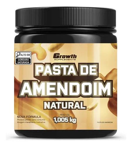 Pasta De Amendoim Integral Torrado 1kg Growth Supplements –