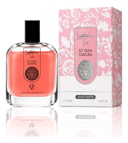 Perfume Feminino Árabe Ez Yara Sakura Eau De Toilette 100ml –