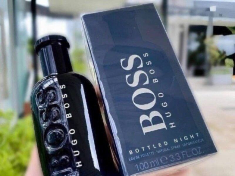 Perfume Hugo Boss Bottled Night Masculino Eau De Toilette 100Ml –
