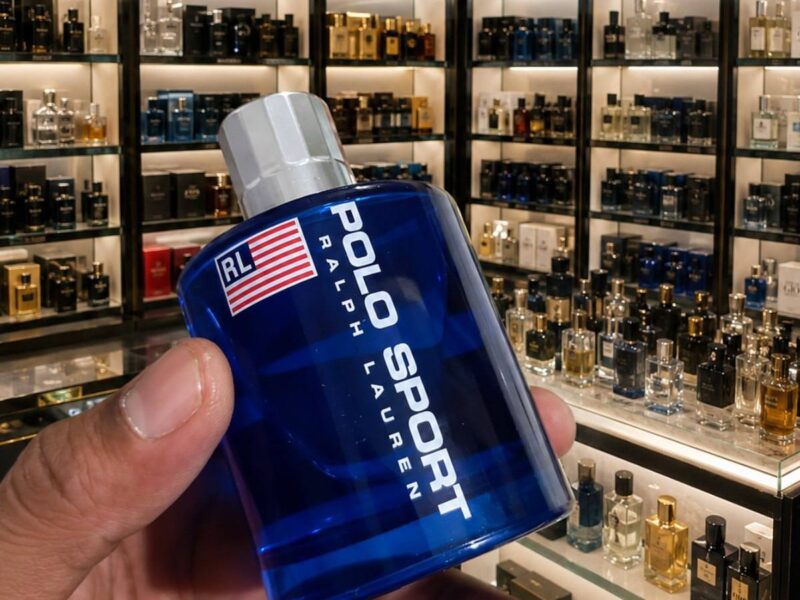 Perfume Masculino Aromático Cítrico Fresco e Energizante, Eau de Toilette Polo Sport Ralph Lauren 100ml –