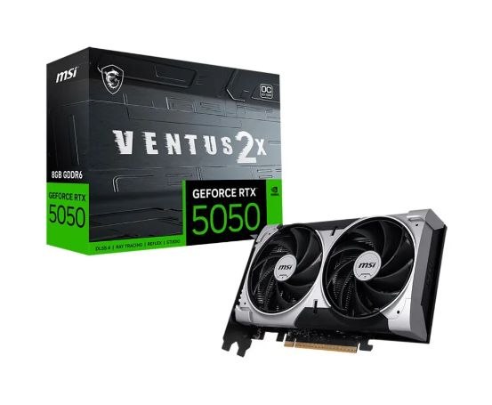 Placa De Vídeo Nvidia Geforce Msi Rtx5050 8gb Ventus 2x Oc –