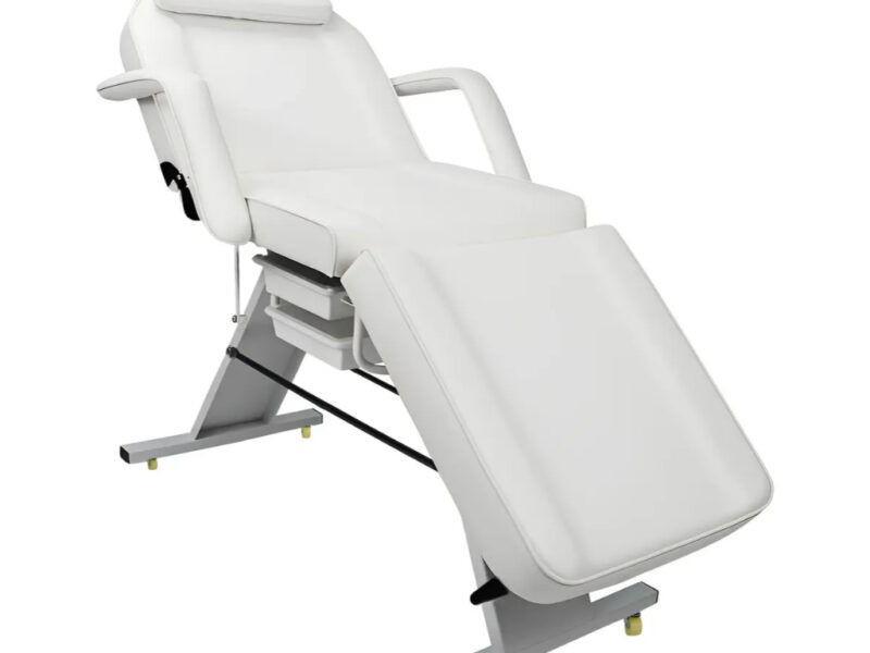 Poltrona Maca Para Estética Ergonômica – Smart Com Gaveta Bandeja Completa