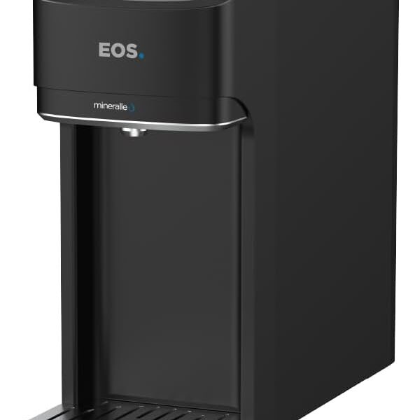 Purificador de Água Eos Mineralle Slim Touch Eletrônico Preto Epe08p Bivolt