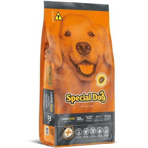 Ração Special Dog Premium Carne Plus Adultos 20Kg na Amzn por R$ 85,00