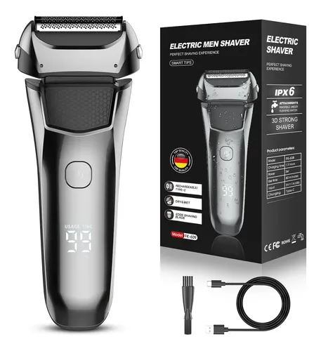 Rasuradora Electrica Recargable Hombre Portatil Profissional –