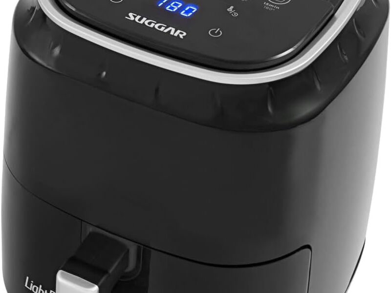 SUGGAR FRITADEIRA LIGHT FRY TOUCH CONTROL 4 LITROS PRETA 110V FT0041PT
