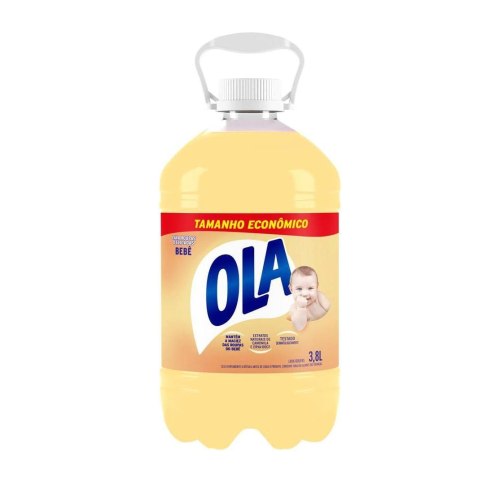 Sabão Líquido Ola Bebê para Roupas Finas e Delicadas 3,8l