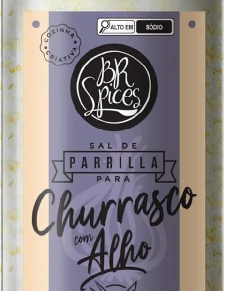 Sal de Parrilla com Alho 1,015 kg – BR Spices