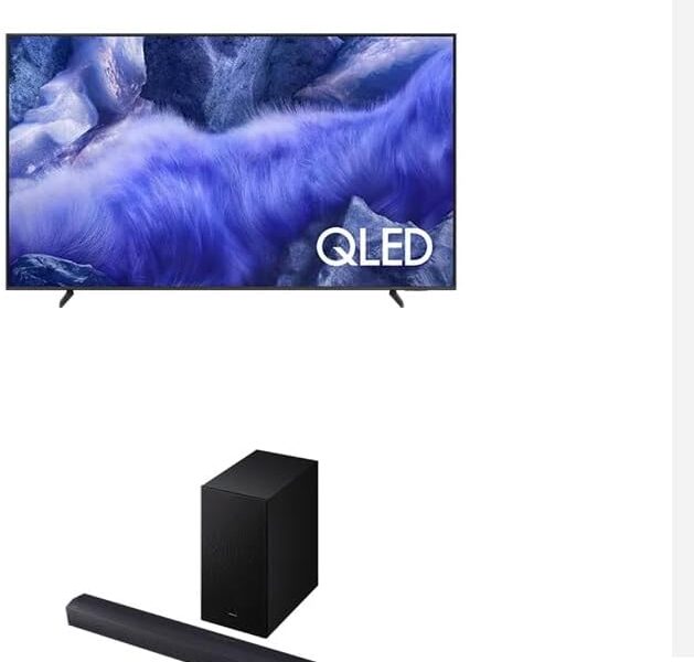 Samsung Combo Vision AI TV 65″ QLED 4K QEF1 + Soundbar HW-B450F