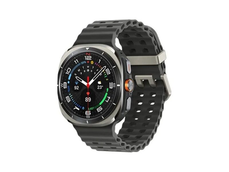 Samsung Galaxy Watch Ultra 2025 Smartwatch 47mm Lte, Galaxy Ai, Titânio Aeroespacial Titânio Prata –