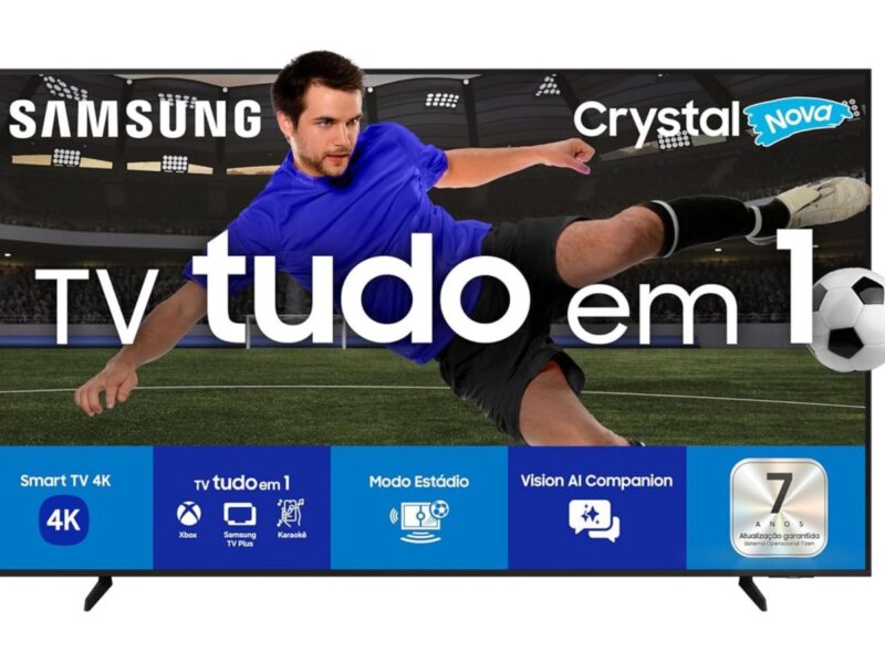 Samsung Smart TV 50″ Crystal UHD 4K U8600F 2025