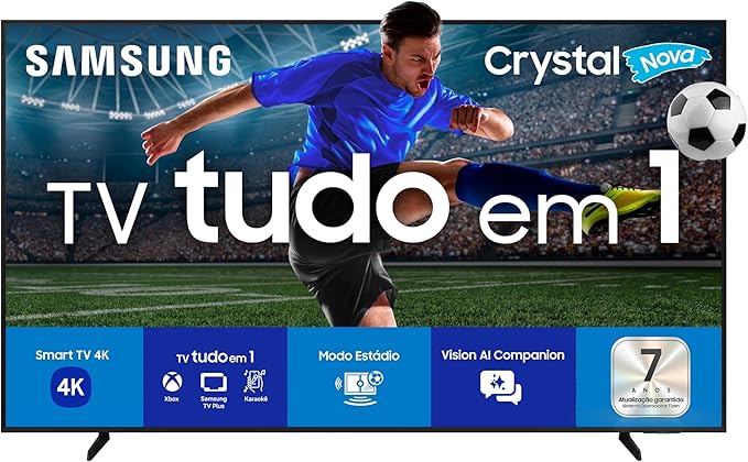 Samsung Smart TV 65″ Crystal UHD 4K U8100F 2025