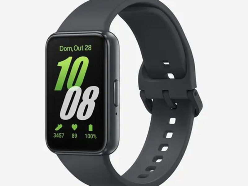 Samsung Smartwatch Galaxy Fit3 Grafite –