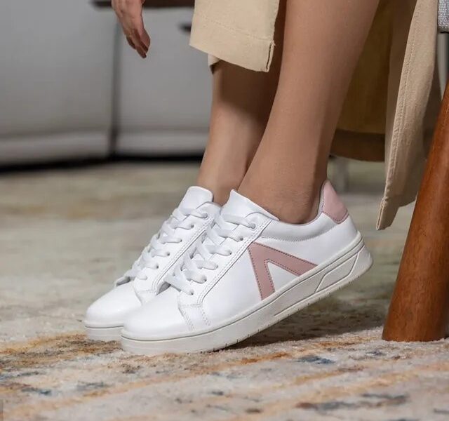 Sapato Feminino Branco Tenis Casual Moda Blogueira Original –
