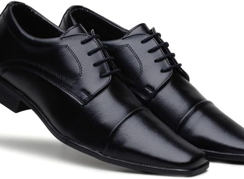 Sapato Social Masculino Confort Casual Fechamento em Cadarço Bico Fino Elegante
