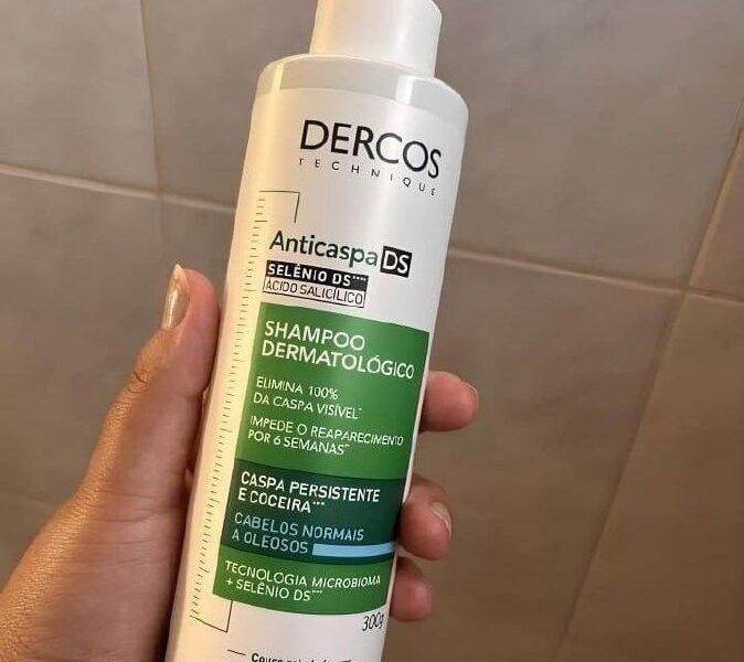 Shampoo Anticaspa para Cabelos Normais a Oleosos Dercos DS Vichy 300g –
