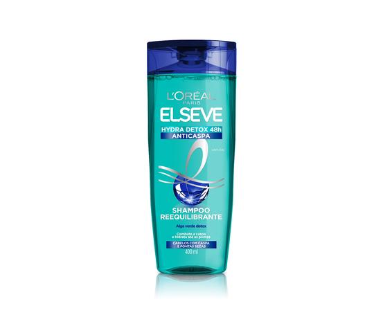 Shampoo L’Oréal Paris Elseve Hydra-Detox Anti-Caspa, 400ml