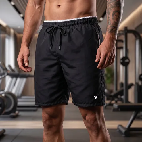 Short Praia Masculino Bermuda Verão Academia Treino Corrida –