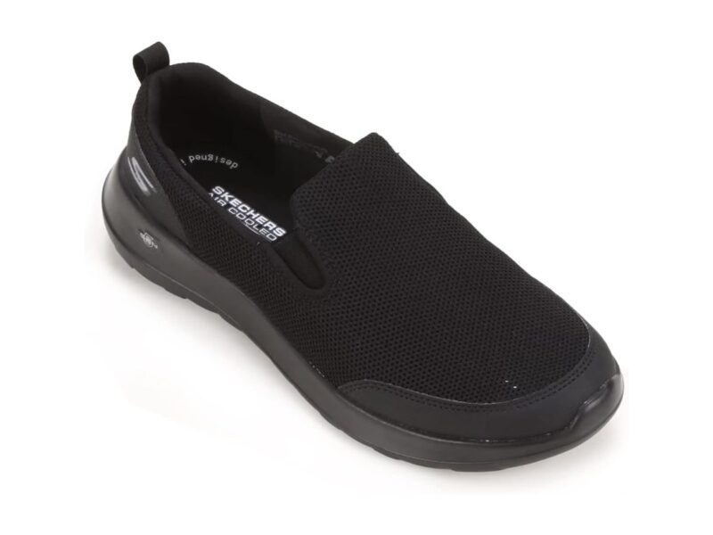 Skechers GO WALK MAX Calçado para Caminhada, Masculino, Preto, 41