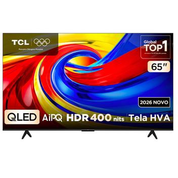 Smart TV 4K TCL Advanced QLED 65” Polegadas com Processador AIPQ, Dolby Vision, 120 Hz, HDR10+ e Wi-Fi – 65P7L – Smart Tv –