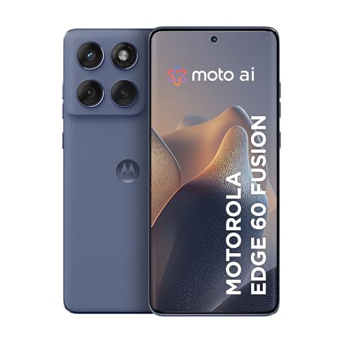 Smartphone Motorola Edge 60 Fusion 5G – 16GB (8GB RAM+8GB Ram Boost) 50MP Sony AI Camera IP68 NFC – Cinza