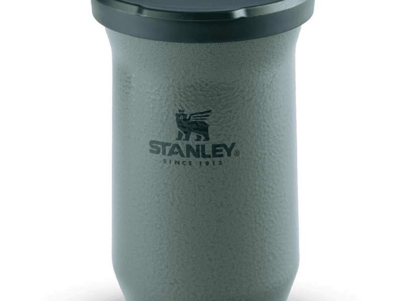 Stanley – Cuia Térmica para Mate, 200ml, Mantém as Bebidas Quentes, Aço Inoxidável, Lavável na Máquina de Lavar Louça, Hammertone Green
