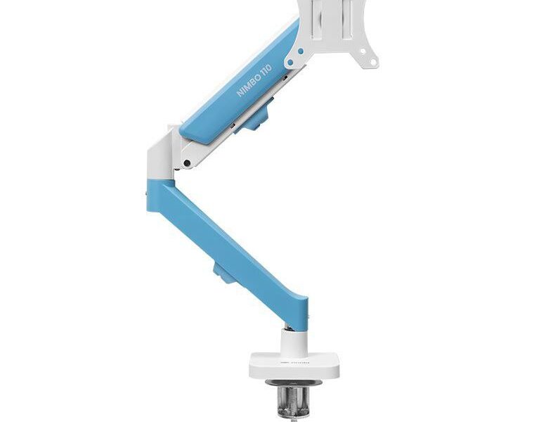 Suporte Articulado Para Monitor Zinnia Nimbo 110 Soft BlueEdition,13~32 Pol,Branco,ZNO-SBLUE110-WL01